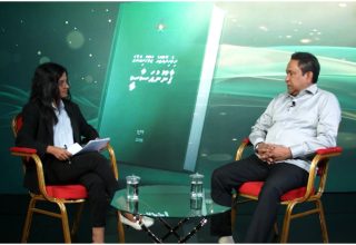 ކުރީގެ ރައީސް އަބްދުﷲ ޔާމީން އަބްދުލްގައްޔޫމް ސަންގުޓީވީއަށް ދެއްވި އިންޓަވިއުގެ ތެރެއިން/ ފޮޓޯ: ސަންގު