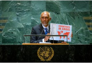 އދ. ގެ އާންމު މަޖިލީހުގައި ރައީސް ޑރ. މުހައްމަދު މުއިއްޒު ތަގުރީރު ކުރައްވަނީ