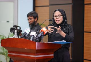 ކުރީގެ ބަންޑާރަ ނައިބު ދިޔާނާ ސައީދު/ ފޮޓޯ: ނާއިޝް