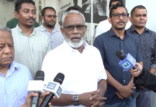 ޕީއެންސީން ބޭއްވި އެތެރޭގެ އިންތިހާބާއި ގުޅިގެން ބޭއްވި ނޫސްވެރިންގެ ބައްދަލުވުން
