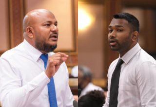 މެމްބަރު ޝުޖާއު އަދި މެމްބަރު މީކާއިލް: ފޮޓޯ/ ސޯޝަލްމީޑިއާ