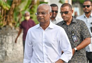 އެމްޑީޕީގެ ރިޔާސީ ޕްރައިމެރީ: ރައީސްގެ އައްޑޫ ދަތުރުފުޅުގެ ތެރެއިން/ ފޮޓޯ: ސަންގު - މުހައްމަދު އަހުޒަމް އަހުމަދު