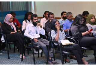 ޕްރެސް ކޮންފަރެންސެއްގެ ތެރެއިން / ފޮޓީ: ރައީސް އޮފީސް