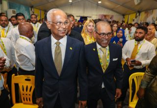 އެމްޑީޕީގެ ފަސްވަނަ ކޮންގްރެސް ފެށުމުގެ ރަސްމިއްޔާތުގެ ތެރެއިން/ ފޮޓޯ: އެމްޑީޕީ