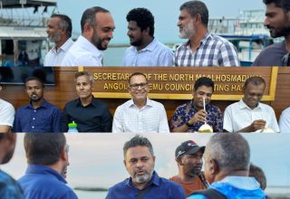 ކެބިނެޓު ވަޒީރުން އަތޮޅު ތެރެއަށް ކުރައްވަމުން ގެންދަވާ ދަތުރުތަކުގެ ތެރެއިން.