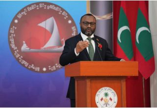 ޤައުމީ  ދުވަހާއި  ގުޅިގެން ހ.އ  އުތީމުގައި  ބޭއްވި  ޖަލްސާގައި އިސްލާމީ ކަންތައްތަކާ ބެހޭ ވަޒީރު ޑރ. މުޙައްމަދު ޝަހީމް ޢަލީ ސަޢީދު