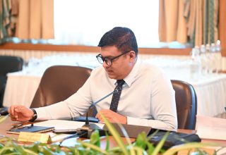 ޓްރާންސްޕޯޓް މިނިސްޓަރ މުހައްމަދު އަމީން/ ފޮޓޯ: ރައީސް އޮފީސް