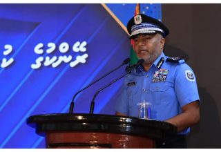 ކޮމިޝަނަރ އޮފް ޕޮލިސް އަޙްމަދު މުޙައްމަދު / ފޮޓޯ: ޕޮލިސް