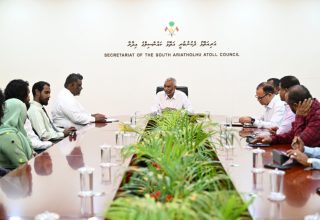 ކައުންސިލާއިއެކު ކުރިއަށް ގެންދިޔަ ބައްދަލުވުމުގެ ތެރެއިން: ފޮޓޯ/ ރައީސް އޮފީސް