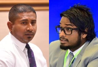 އެފްއޭއެމްގެ ރައީސް  ބައްސާމް އަދީލް ޖަލީލް އާއި ޔޫތު މިނިސްޓަރު އަހްމަދު މަހްލޫފް