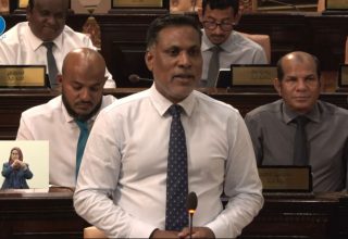 ޑރ. ޝަމްހީދު މިއަދު ރައްޔިތުންގެ މަޖިލީހުގައި ވާހަކަ ދައްކަވަނީ