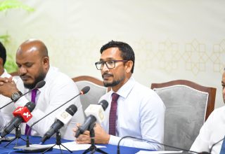ޕީއެންސީގެ ޕާލިމަންޓު ގުރޫޕުގެ ލީޑަރު، އިނގުރައިދޫ ދާއިރާގެ މެމްބަރު އިބްރާހިމް ފަލާހު/ ފޮޓޯ: މަޖިލިސް