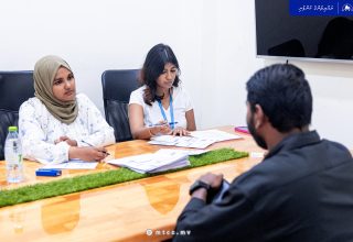 ޓެކްސީލައިންގެ ވޯކިން-އިންޓަވިއުއަށް ބޮޑު ތަރުހީބެއް  ވަނީ ލިބިފައި/ ފޮޓޯ: އެމްޓީސީސީ