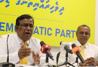 އެމްޑީޕީގެ ވަގުތީ ޗެއާޕާސަން އަދި ހަނިމާދޫ ދާއިރާގެ މެމްބަރު އަބްދުލްޣަފޫރު މޫސާ/ ފޮޓޯ: އެމްޑީޕީ