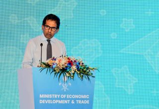 އިގްތިސާދީ ވަޒީރު މުހައްމަދު ސައީދު: ފޮޓޯ/ އިކޮނޮމިކް މިނިސްޓްރީ