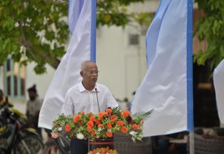 ކުރީގެ ރައީސް އިބްރާހިމް މުހައްމަދު ސޯލިހު/ ފޮޓޯ: އެމްޑީޕީ