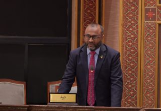 އިސްލާމީކަންތައްތަކާ ބެހޭ ވަޒީރު ޑރ. މުޙައްމަދު ޝަހީމް ޢަލީ ސަޢީދު.