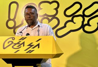 އަލީ އާޒިމްގެ ކެމްޕެއިން ޖަލްސާގެ ތެރެއިން/ ފޮޓޯ: ސޯޝަލް މީޑިއާ ޓީމް