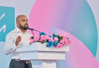 ފޭދޫ އުތުރު ދާއިރާގެ އިންތިހާބީ މެމްބަރު އިސްމާއިލް ނިޒާރު/ ފޮޓޯ: ޕީއެންސީ