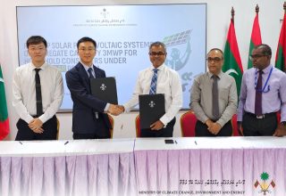 މަގޭ ސޯލާ ޕްރޮގްރާމްގެ ދަށުން 3 މެގަވޮޓްގެ ނިޒާމުތައް ގަތުމުގެ އެއްބަސްވުމުގައި ސޮއިކުރުން