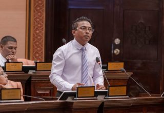 މާފަންނު ދެކުނު ދާއިރާގެ މެމްބަރު އަބްދުﷲ ރިފާއު/ ފޮޓޯ: މަޖިލިސް