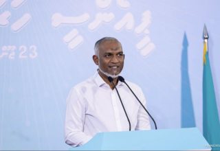 ޕީއެންސީ ހަރުގެ ޖަލްސާގައި ރައީސް ޑރ. މުހައްމަދު މުއިއްޒު ވާހަކަފުޅު ދައްކަވަނީ