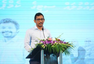 ޕީއެންސީގެ ޕާލިމަންޓްރީ ގުރޫޕުގެ ލީޑަރު އިބްރާހިމް ފަލާހު/ ފޮޓޯ: ޕީއެންސީ