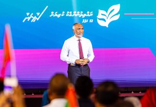 ރައީސުލްޖުމްހޫރިއްޔާ ޑރ. މުހައްމަދު މުއިއްޒު/ ފޮޓޯ: ރައީސް އޮފީސް -- ފޮޓޯ: ޙުލާސާ