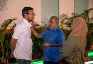 ޕީއެންސީގެ ޕާލިމަންޓްރީ ގުރޫޕުގެ ލީޑަރު އިބްރާހިމް ފަލާހު/ ފޮޓޯ: ޕީއެންސީ