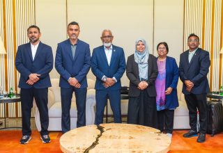 އައިޕީޔޫގެ 150 ވަނަ ބައްދަލުވުން ނިންމަވާލުމަށްފަހު އަބްދުއްރަހީމް ރާއްޖެ ވަޑައިގެންފި