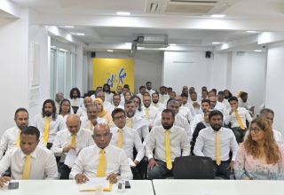 އެމްޑީޕީގެ ކޮންގްރެސް ބައްދަލުވުމުގެ ތެރެއިން/ ފޮޓޯ: އެމްޑީޕީ