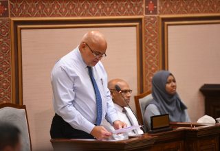ހަޔާ އެޑިއުކޭޝަން މިނިސްޓަރު ޑރ. އަލީ ހައިދަރު އަހުމަދު/ ފޮޓޯ: ފައިލް