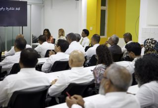 އެމްޑީޕީގެ ގައުމީ މަޖިލިސް ބައްދަލުވުމުގެ ތެރެއިން/ ފޮޓޯ: އެމްޑީޕީ