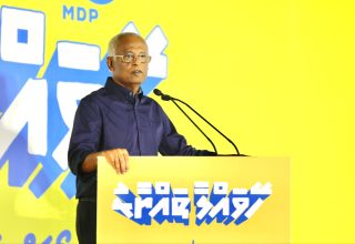ކުރީގެ ރައީސް އިބްރާހިމް މުހައްމަދު ސޯލިހު/ ފޮޓޯ: އެމްޑީޕީ