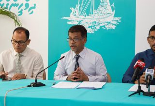 ހެލްތް މިނިސްޓަރ އަބްދުﷲ ނާޒިމް އިބްރާހީމް/ ފޮޓޯ: ޕީއެންސީ