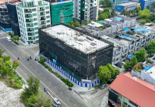 ހުޅުމާލޭގެ ފޭސް 2 ގައި ތަރައްގީ ކުރާ އިމާރާތެއް / ފޮޓޯ: އެޗްޑީސީ