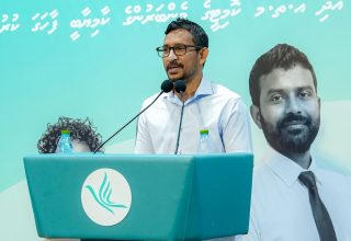 ޕީއެންސީގެ ޕާލިމަންޓު ގުރޫޕުގެ ލީޑަރު، އިނގުރައިދޫ ދާއިރާގެ މެމްބަރު އިބްރާހިމް ފަލާހު/ ފޮޓޯ: ޕީއެންސީ