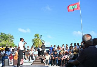 އެމްޑީޕީގެ ކުރީގެ ރައީސް މުހައްމަދު ނަޝީދު/ ފޮޓޯ: ކެމްޕެއިން ޓީމް