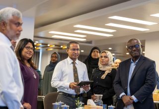 "މީޑިއޭޝަން- ޓްރެއިނިން އޮފް ޓްރެއިނާސް" ޕްރޮގްރާމް ފެށުމުގެ ރަސްމިއްޔާތު --- ފޮޓޯ: ހެލްތު މިނިސްޓްރީ