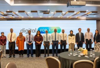 "ޑިޖިޓަލް ފޯރ އޯލް" ކެމްޕޭން އިފްތިތާޙް ކުރުމަށް ބޭއްވި ރަސްމިއްޔާތު/ ފޮޓޯ: ހޯމް މިނިސްޓްރީ