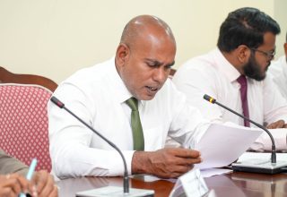ރައްޔިތުންގެ މަޖިލީހުގެ ދާންދޫ ދާއިރާގެ މެމްބަރު މުޙައްމަދު ފަޒީލް/ ފޮޓޯ: މަޖިލިސް