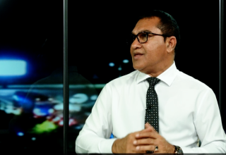 ފޭދޫ ދެކުނު ދާއިރާގެ މެމްބަރު އިބްރާހިމް ދީދީ (އައިބީ)/ ފޮޓޯ: ސަންގު ޓީވީ