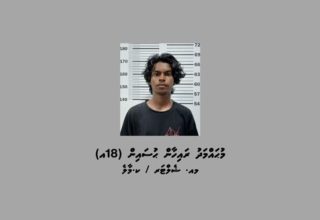 ހުޅުމާލެ ފޭސް 2 ގެ ހިޔާ ޓަވަރު ކައިރީގައި މާރާމާރީ ހިންގި ކަމުގެ ތުހުމަތުގައި ހައްޔަރުކުރެވުނު މީހާގެ ފޮޓޯ/ފޮޓޯ: ފުލުހުން