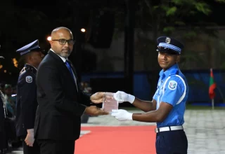 ފުލުހުންގެ 38 ވަނަ ޕޮލިސް އަސާސީ ތަމްރީން ކޯހުގެ ދަސްވެނިވުމުގެ ރަސްމިއްޔާތުގe terewinq