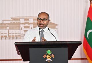 ހޯމް މިނިސްޓަރު އަލީ އިހްސާން / ފޮޓޯ: ރައީސް އޮފީސް