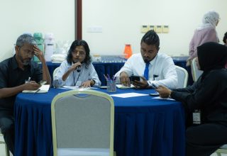 މީޑިއާ ބިލާ ގުޅޭގޮތުން މީޑިއާތަކުގެ ކަންބޮޑުވުން ކޮމިޓީއާ ހިއްސާކުރުން- ފޮޓޯ ސަންގު