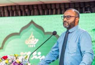 އިސްލާމީކަންތައްތަކާ ބެހޭ ވަޒީރު ޑރ. މުޙައްމަދު ޝަހީމް އަލީ ސަޢީދު/ ފޮޓޯ: އިސްލާމިކް މިނިސްޓްރީ
