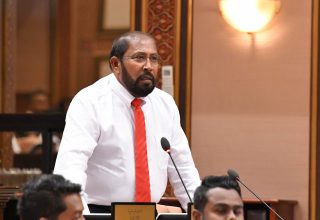 މާމިގިލީ ދާއިރާގެ މެންބަރު އަދި ޖުމްހޫރީ ޕާޓީގެ ލީޑަރ ގާސިމް އިބްރާހިމް/ ފޮޓޯ: މަޖިލިސް