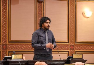 ހިތަދޫ މެދު ދާއިރާގެ މެންބަރު އަހުމަދު އަޒާން މަރުޒޫގު/ ފޮޓޯ: މިހާރު