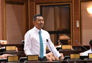 ރައްޔިތުންގެ މަޖިލީހުގެ ފުނަދޫ ދާއިރާގެ މެމްބަރު މުހައްމަދު މަމްދޫހު/ ފޮޓޯ: މަޖިލިސް